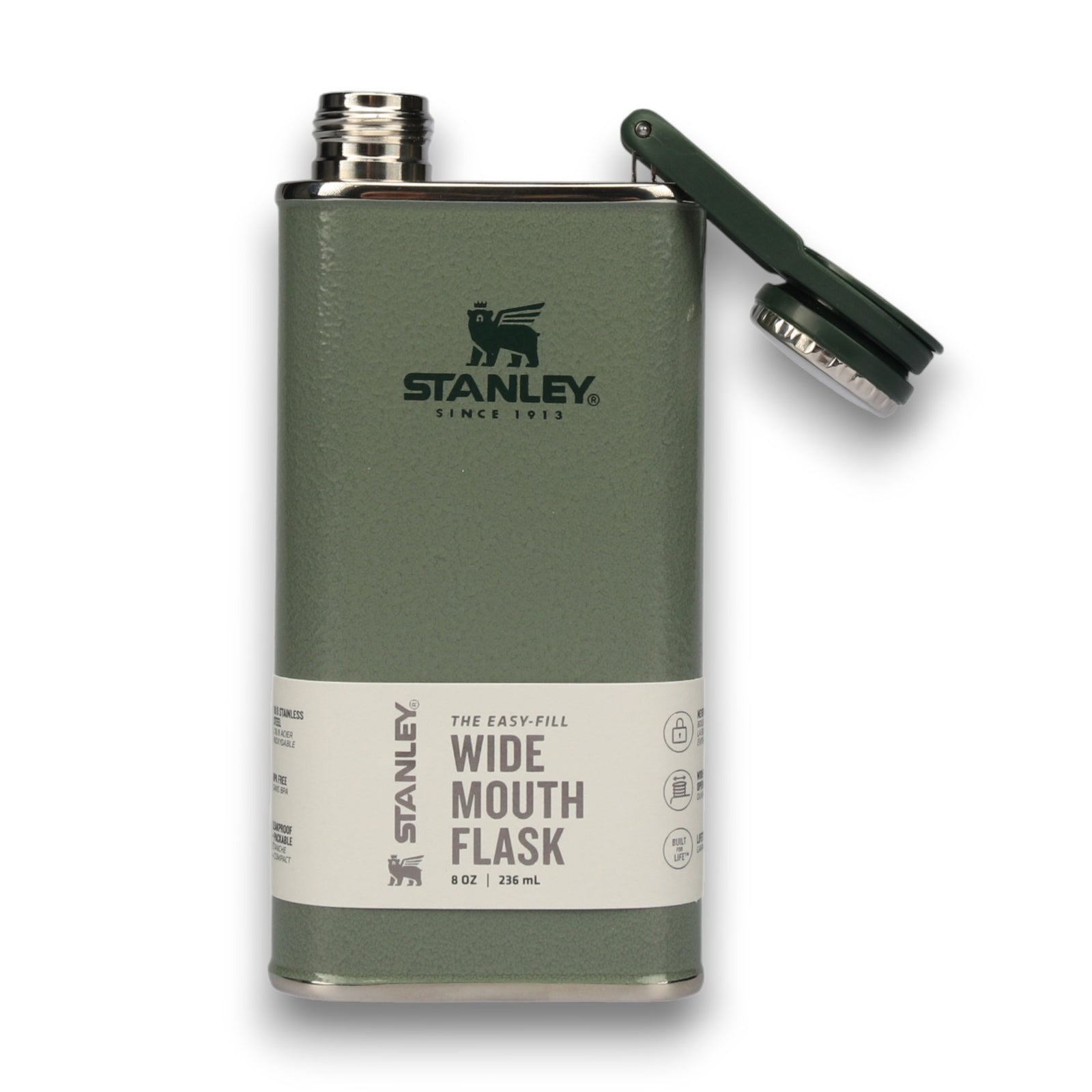 Classic Wide Mouth Flask 236 ml-Stanley-Conrad Hasselbach Shoes & Garment