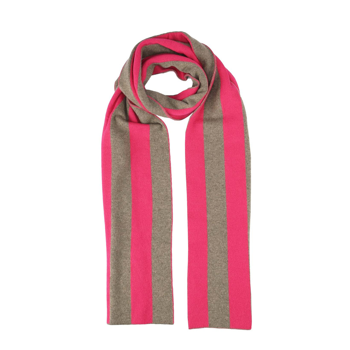 College Stripe Cashmere Scarf-Conrad Hasselbach-Conrad Hasselbach Shoes & Garment