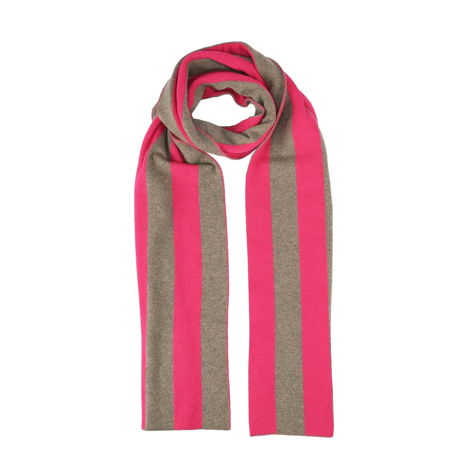College Stripe Cashmere Scarf-Conrad Hasselbach-Conrad Hasselbach Shoes & Garment