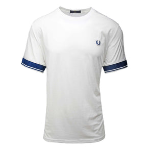 Contrast Cuff T-Shirt-Fred Perry-Conrad Hasselbach Shoes & Garment