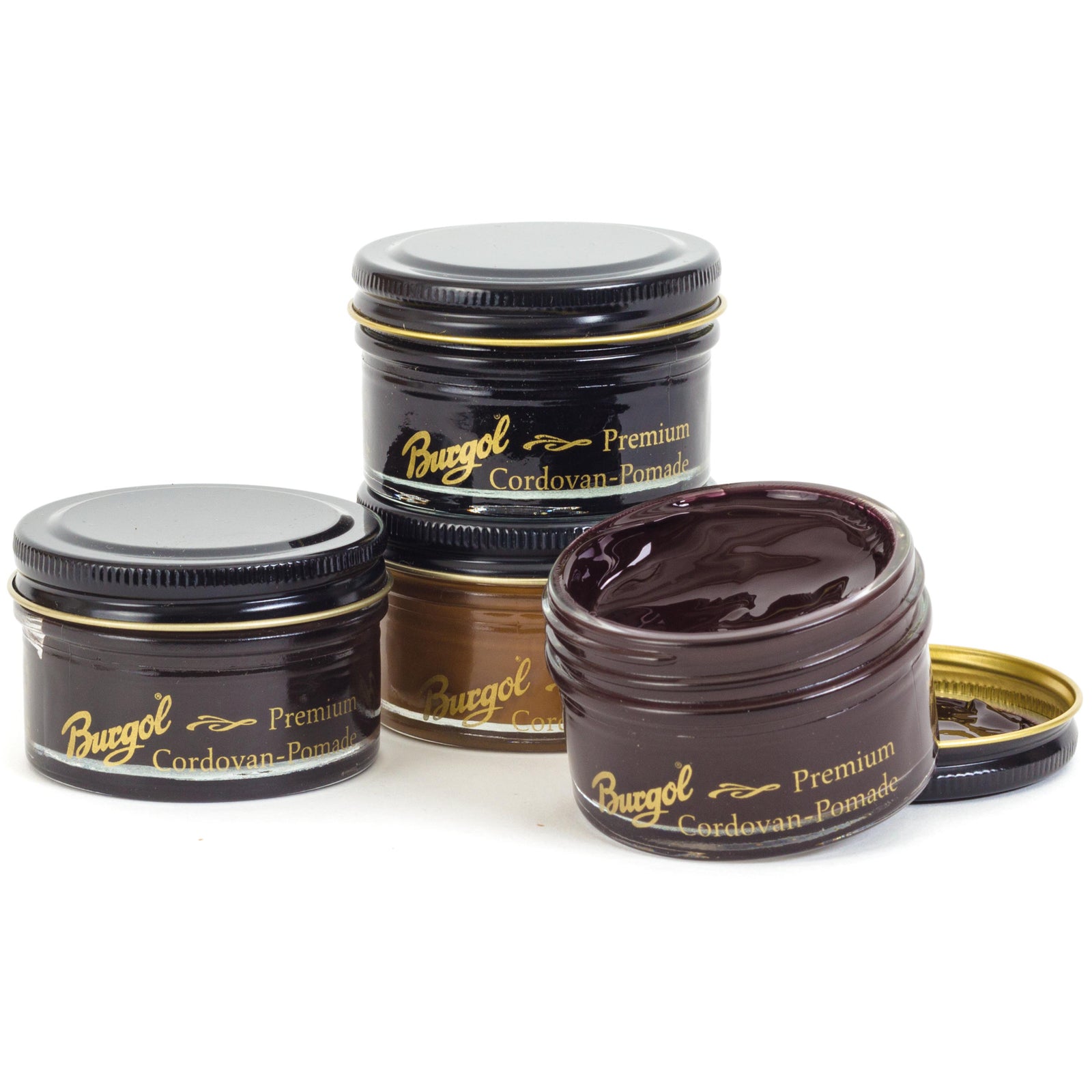 Cordovan Pomade - im Glastiegel 50ml-Burgol-Conrad Hasselbach Shoes & Garment