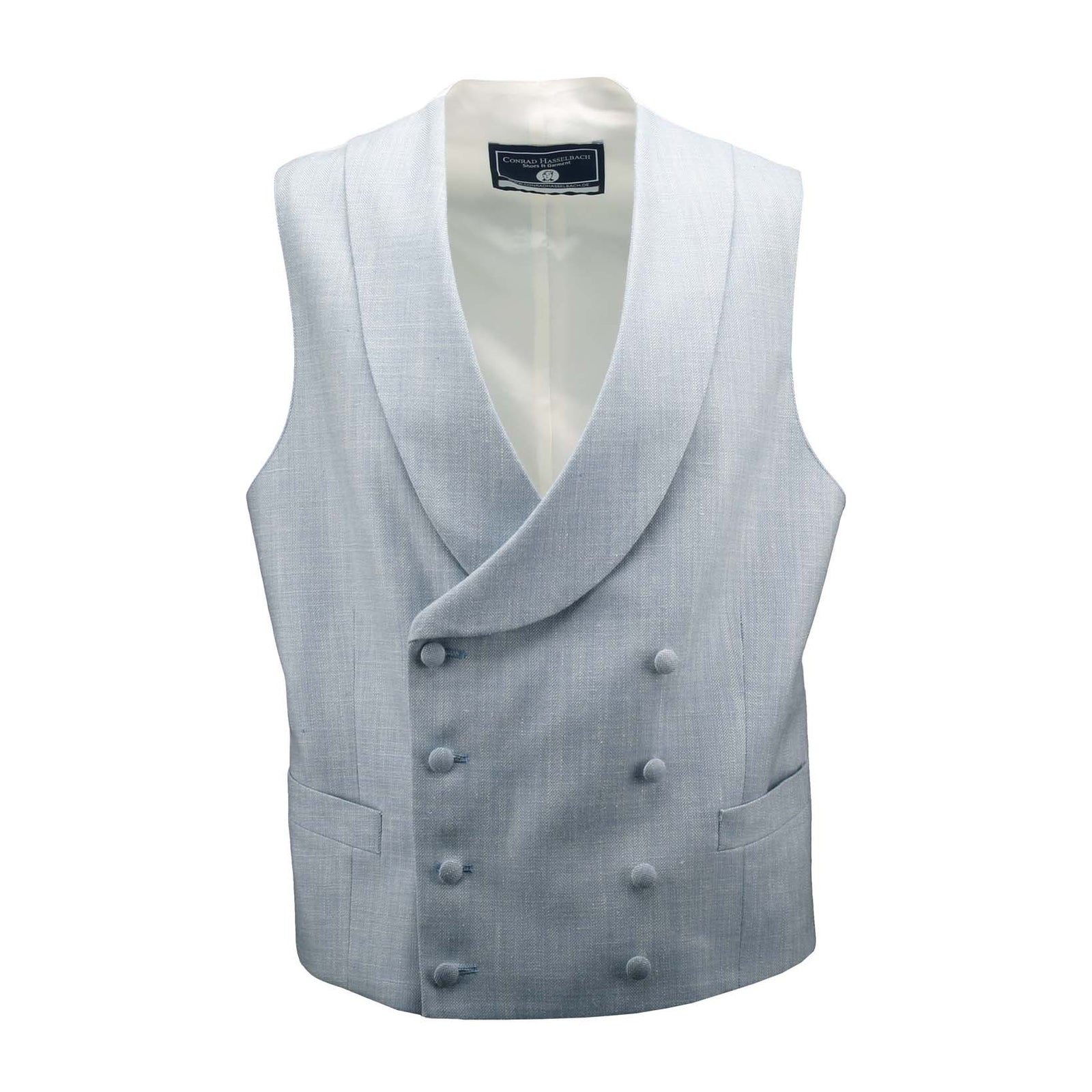 Cutaway Weste (Zweireiher)-C.H.-Conrad Hasselbach Shoes & Garment