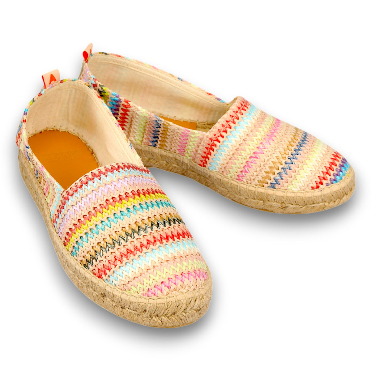 Damen Espadrilles Camping Raffia-Abarca-Conrad Hasselbach Shoes & Garment