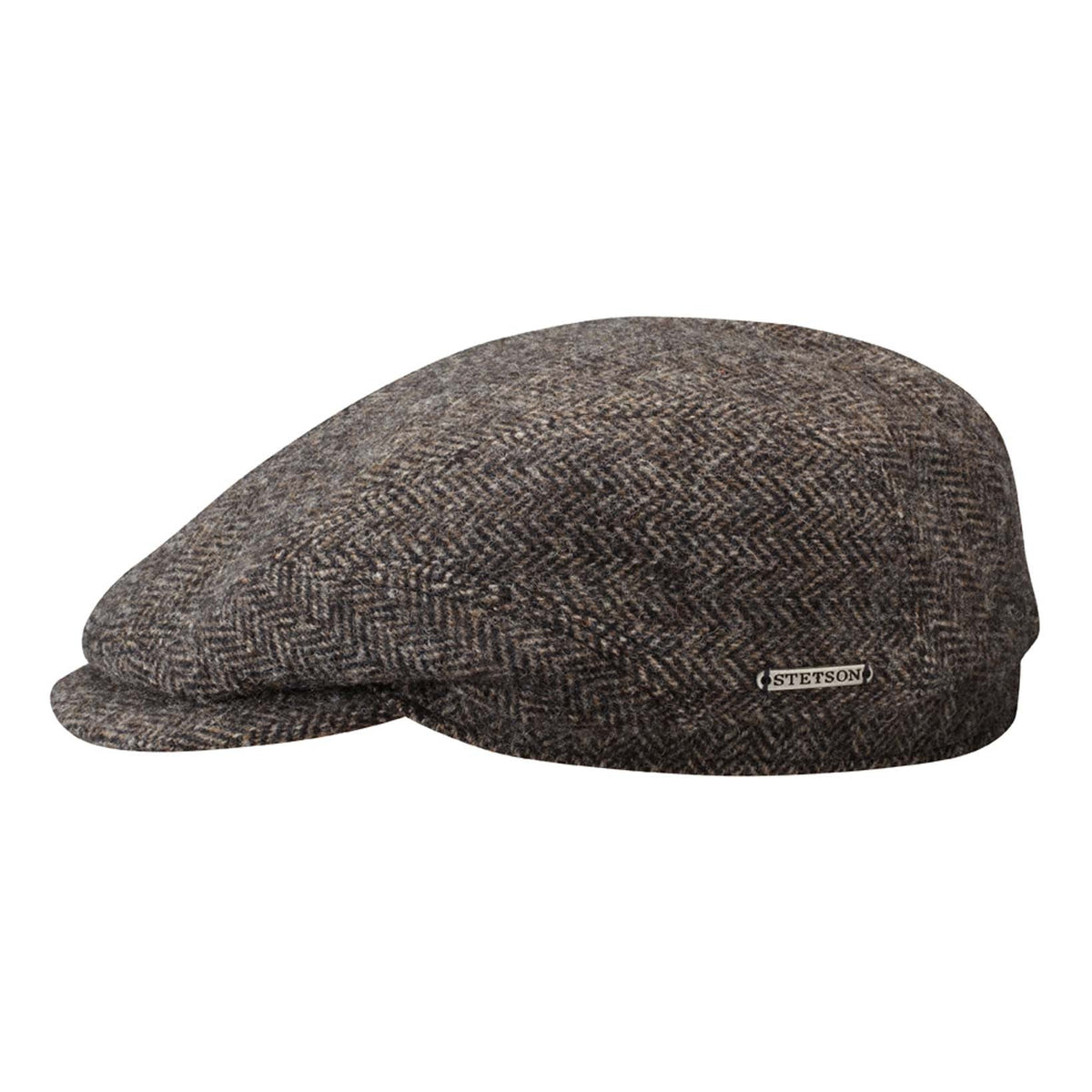 Driver Cap Wool Herringbone-Stetson-Conrad Hasselbach Shoes & Garment