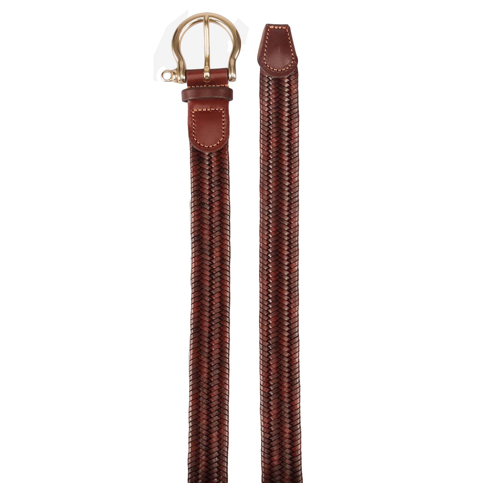 Flechtgürtel aus Leder Damen-Athison-Conrad Hasselbach Shoes & Garment