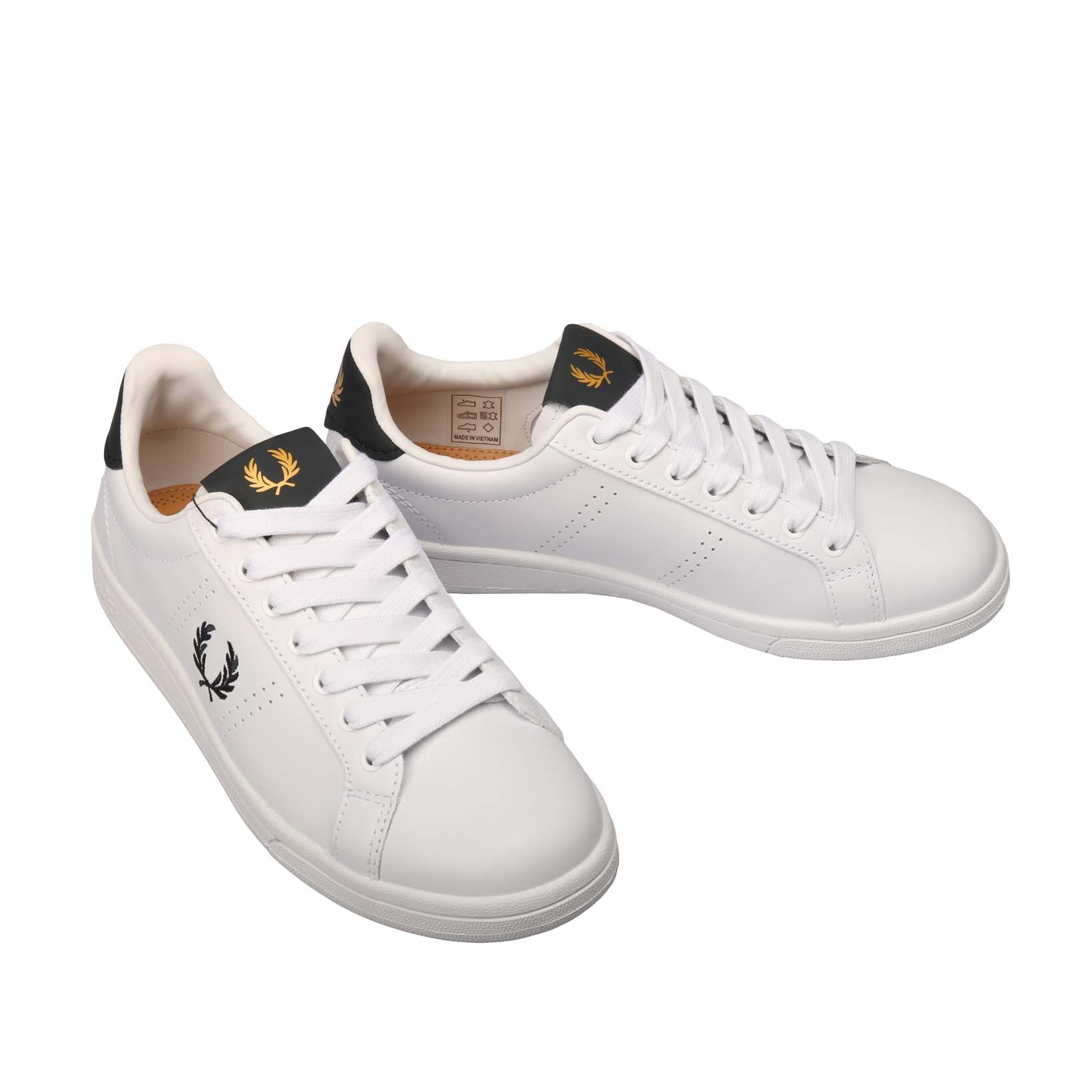 fred perry handschuhe herren Fred Perry Leder Sneaker