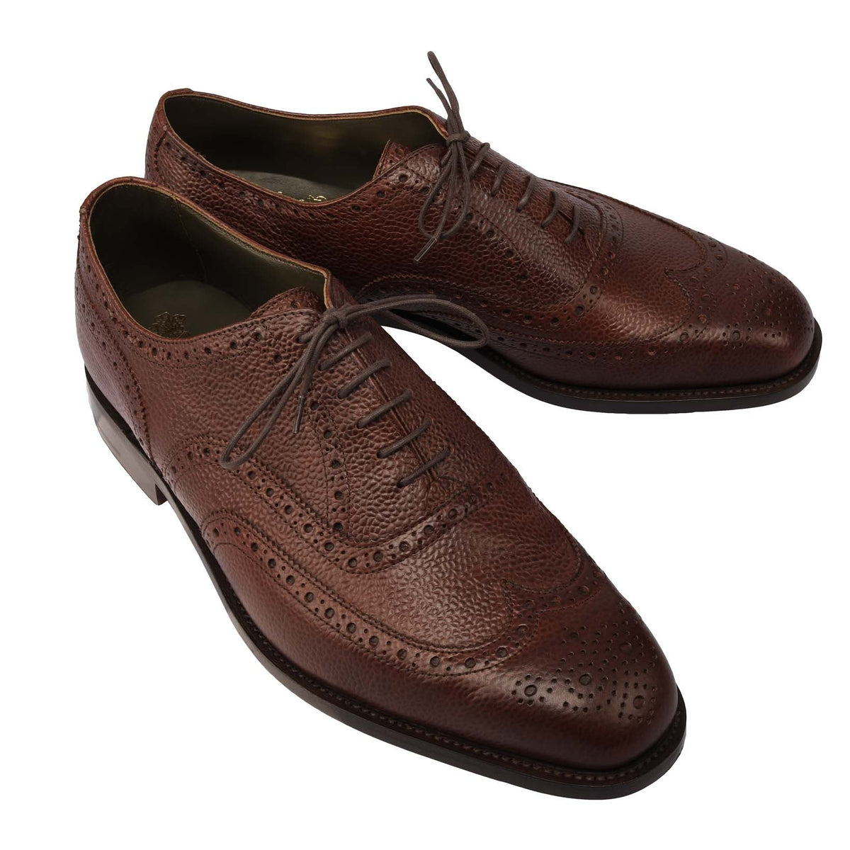 Full Brogue Shoe - Soft Grain-Tricker's-Conrad Hasselbach Shoes & Garment