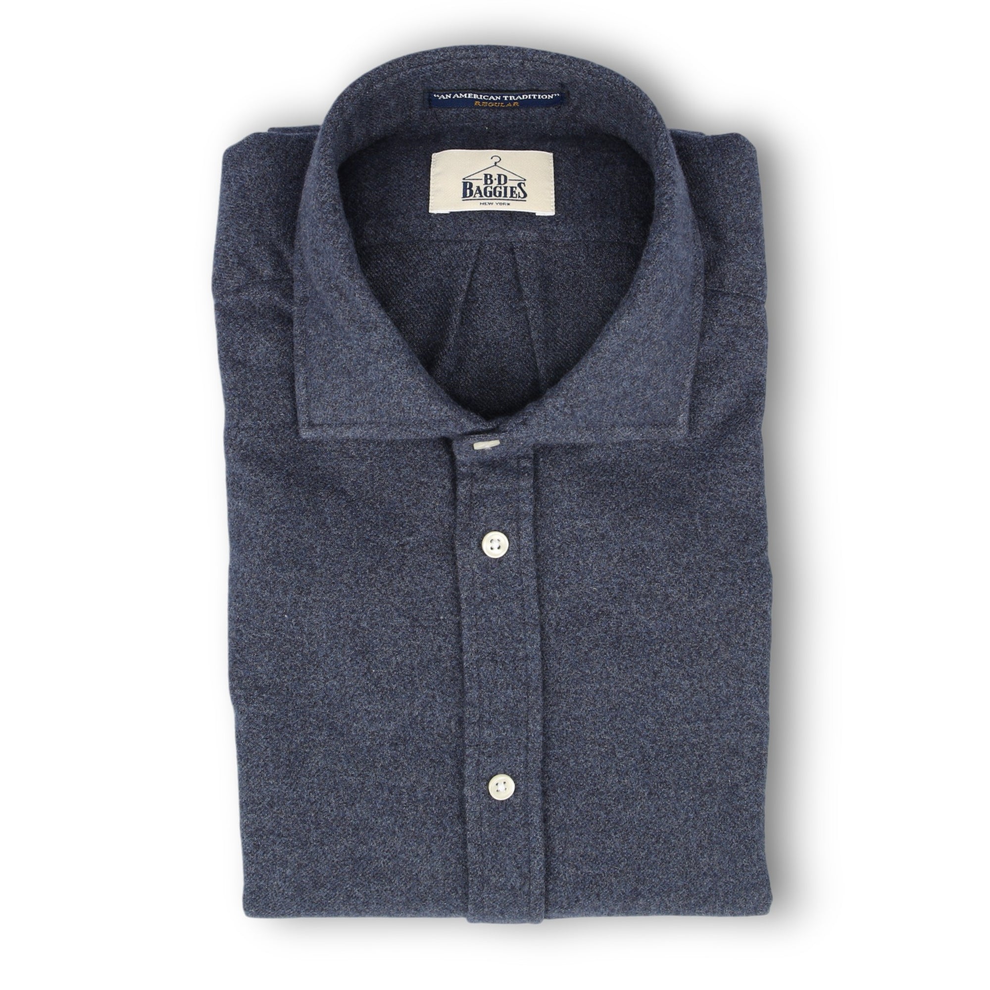 Hemd aus Baumwoll-Flannel-B.D. Baggies-Conrad Hasselbach Shoes & Garment