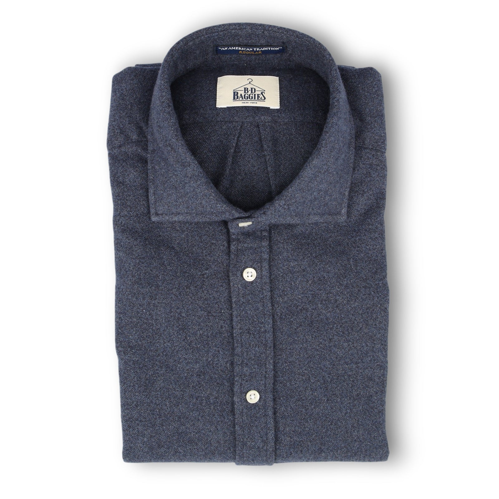 Hemd aus Baumwoll-Flannel-B.D. Baggies-Conrad Hasselbach Shoes & Garment