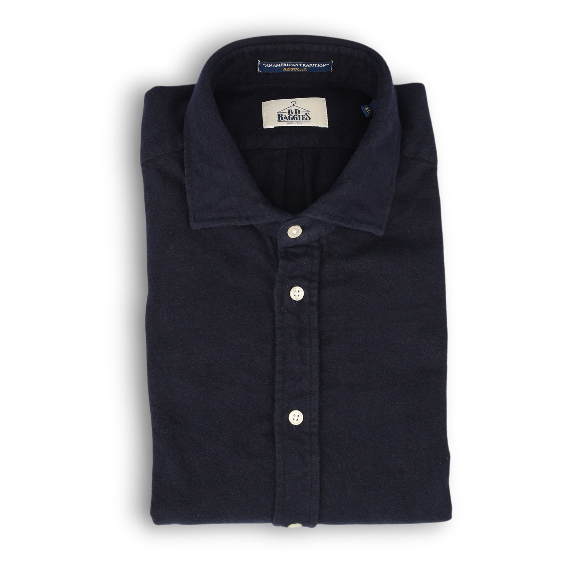 Hemd aus Baumwoll-Flannel-B.D. Baggies-Conrad Hasselbach Shoes & Garment