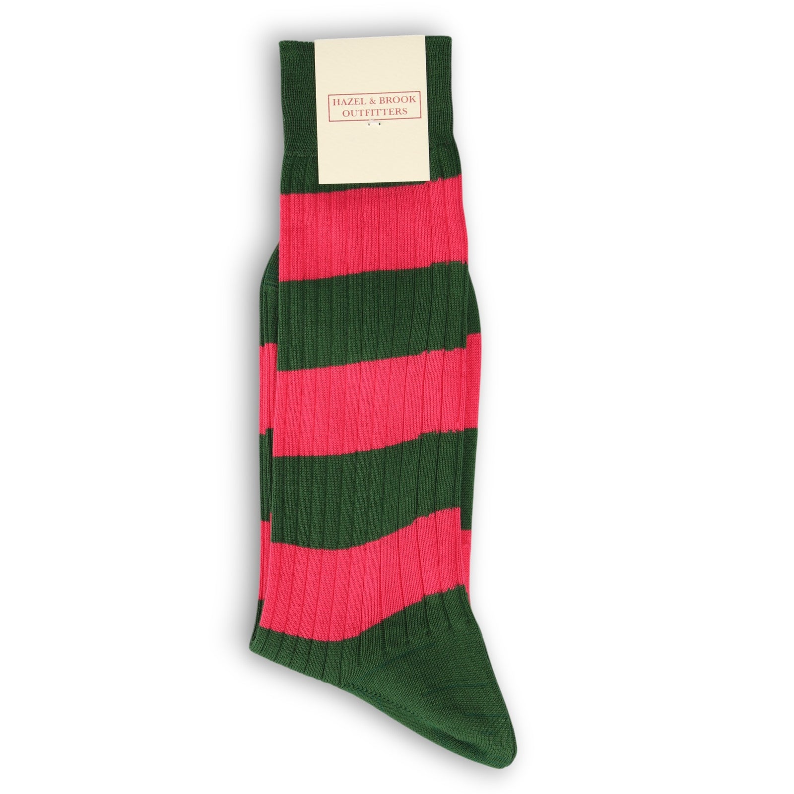 Hosiery Socks Striped-Hazel & Brook-Conrad Hasselbach Shoes & Garment