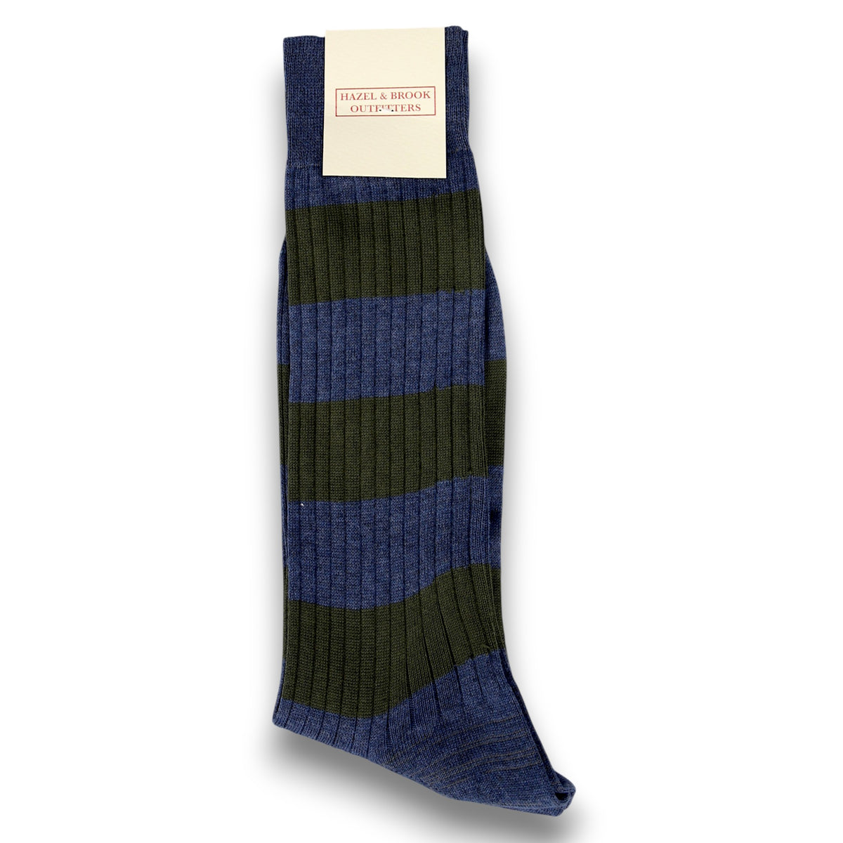 Hosiery Socks Striped-Hazel & Brook-Conrad Hasselbach Shoes & Garment
