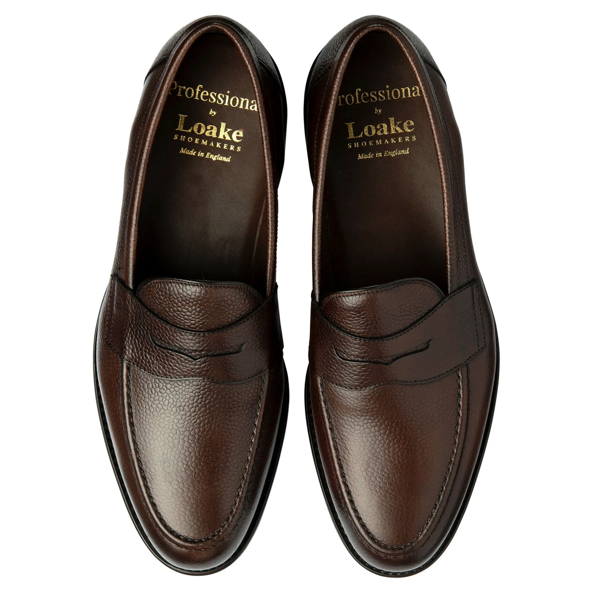 Imperial Penny Loafer Grain-Loake-Conrad Hasselbach Shoes & Garment
