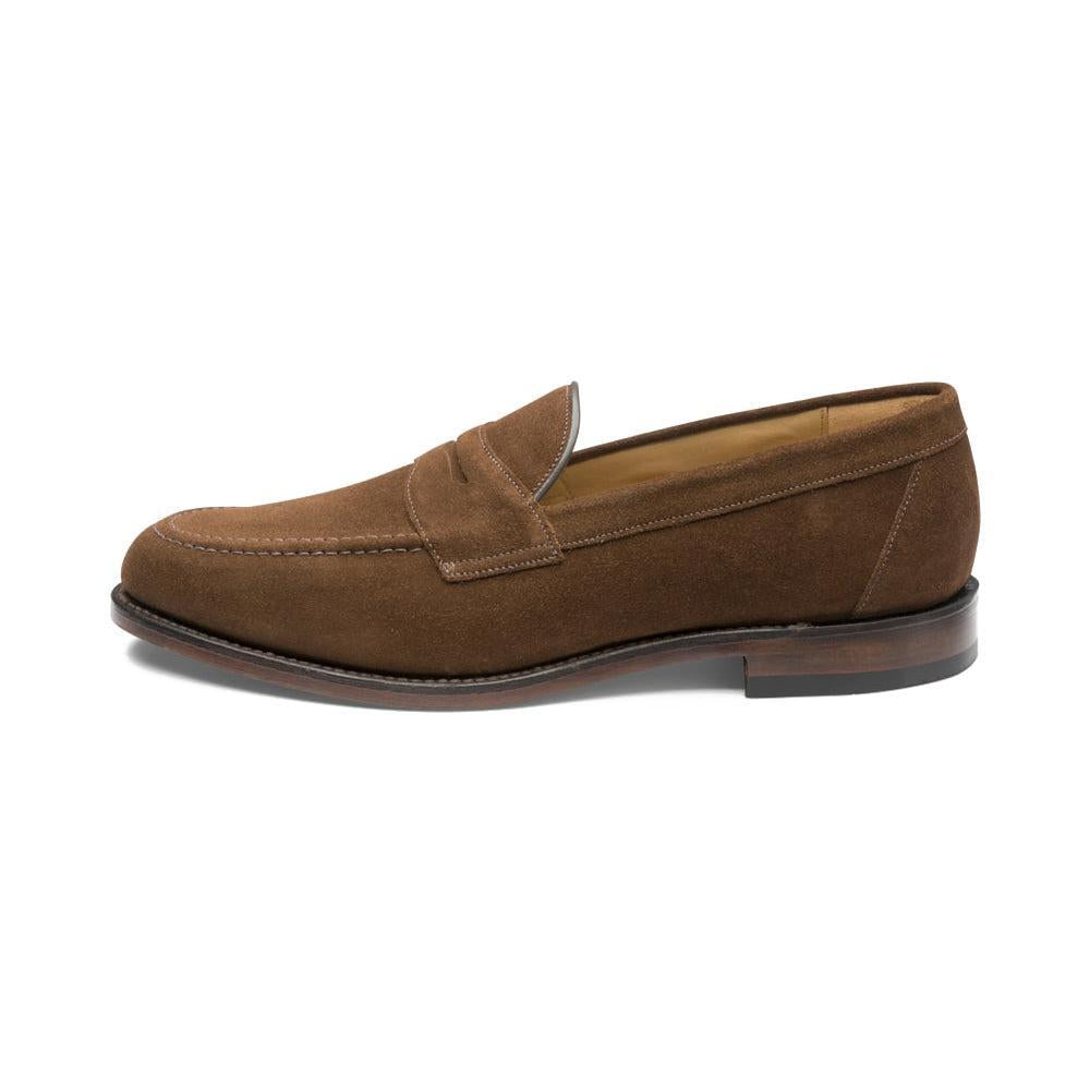 Imperial Penny Loafer - Suede-Loake-Conrad Hasselbach Shoes &amp; Garment