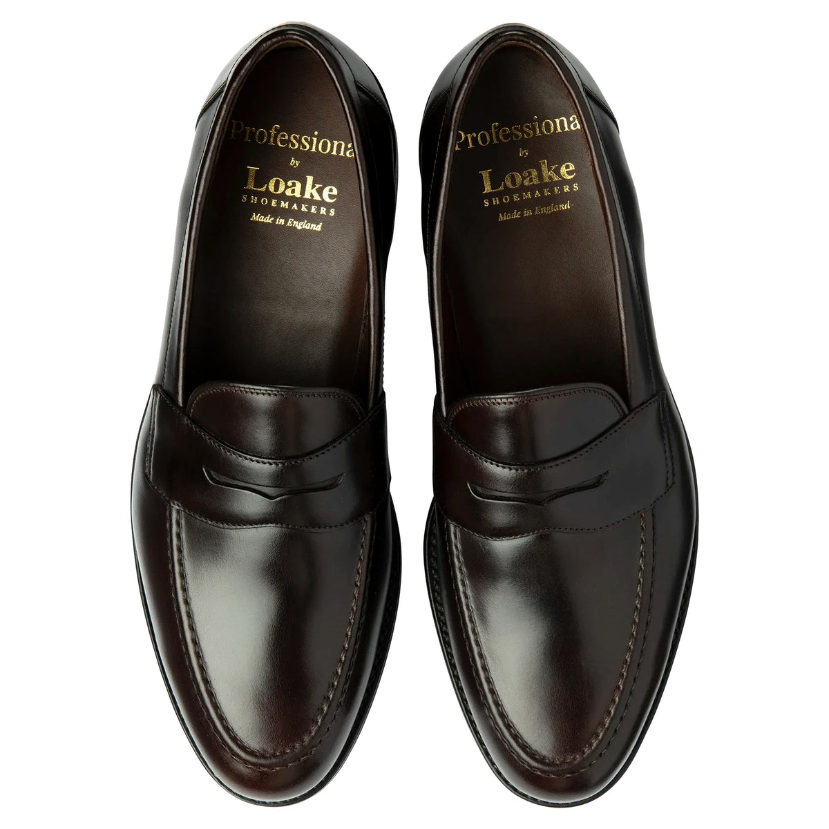 Imperial Penny Loafer - Waxed-Loake-Conrad Hasselbach Shoes & Garment