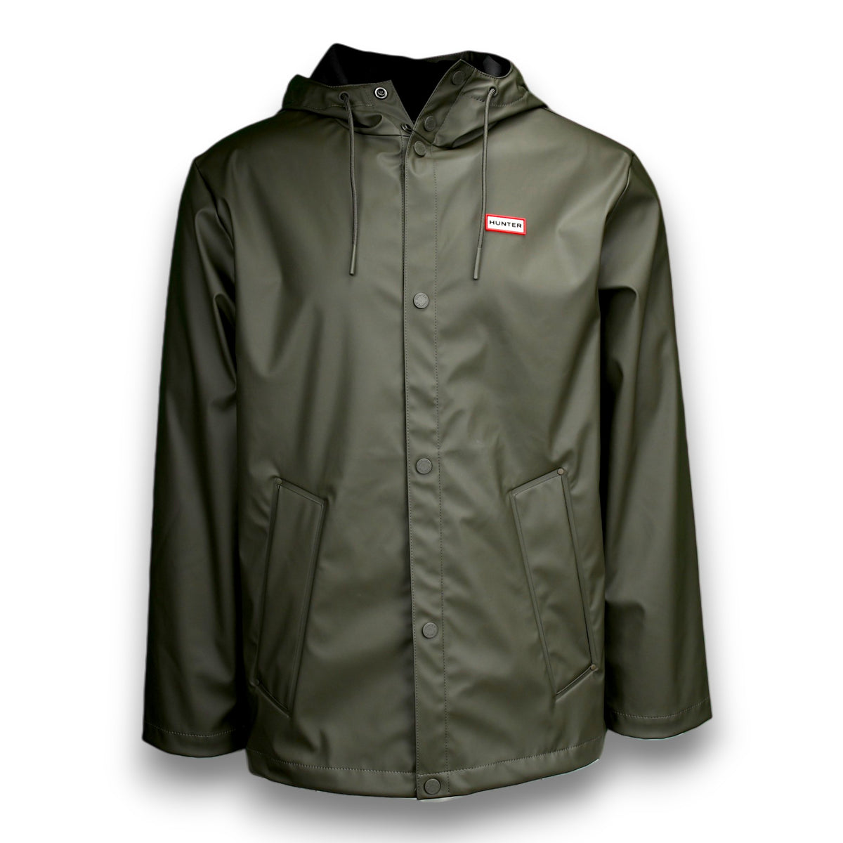 Izzy PU Hooded Jacket Unisex-Hunter-Conrad Hasselbach Shoes &amp; Garment