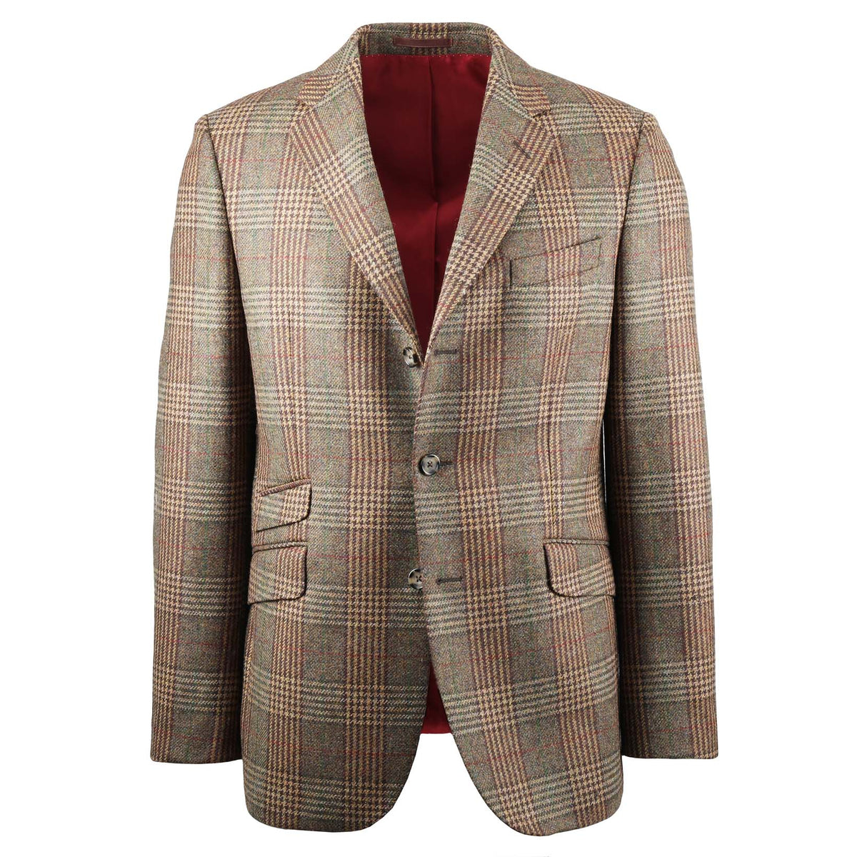 Jackett mit Glencheck Muster-C.H.-Conrad Hasselbach Shoes &amp; Garment