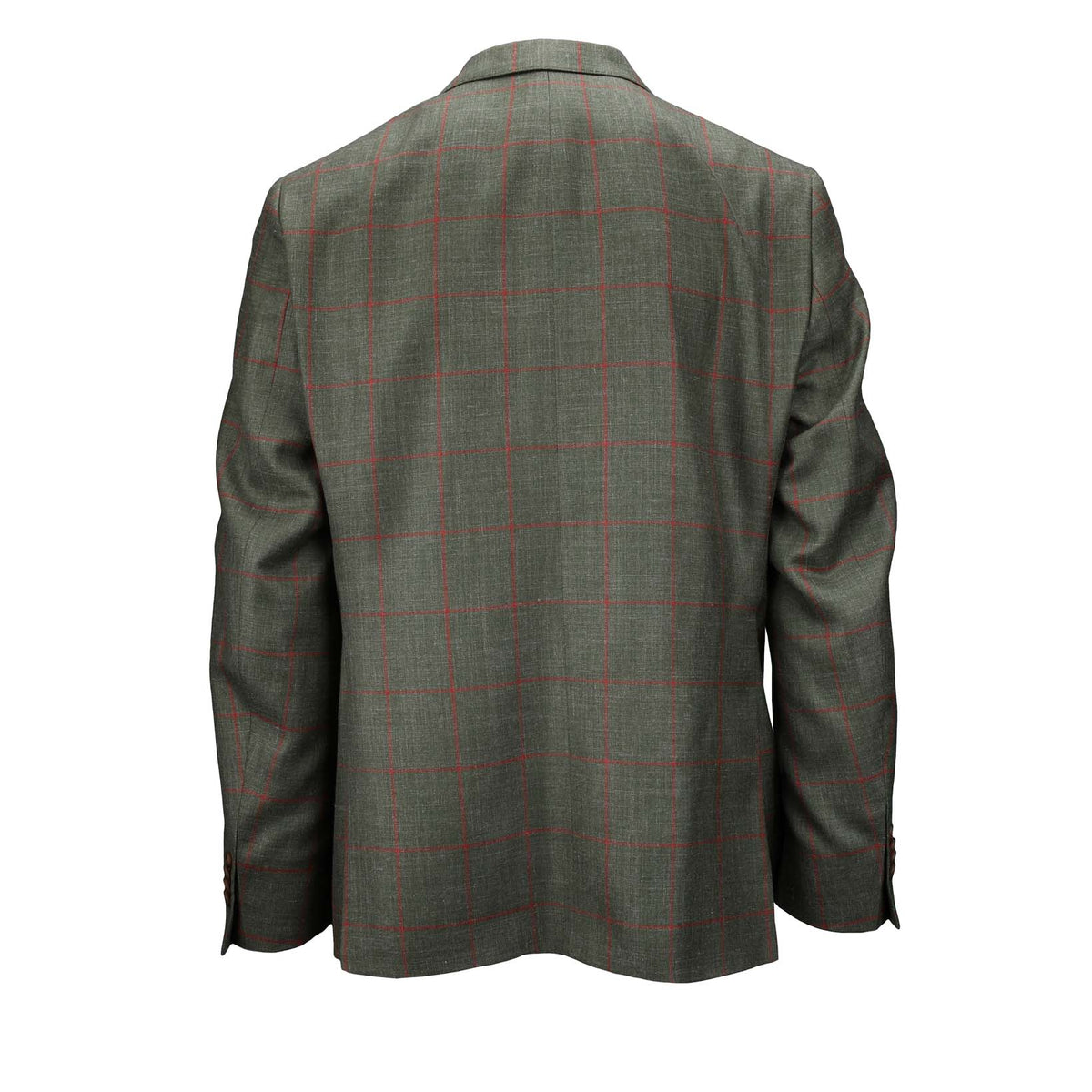 Kariertes Jackett mit Seide und Leinen-Sheppard & Jones-Conrad Hasselbach Shoes & Garment