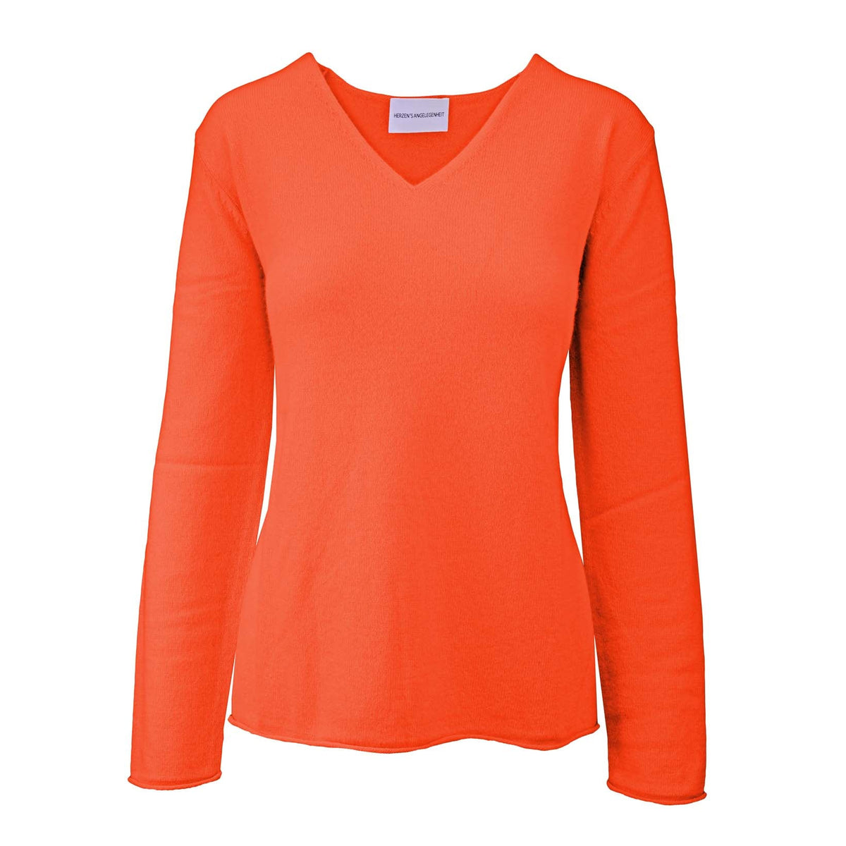 Kaschmir Pullover mit V-Ausschnitt-HERZENS-Conrad Hasselbach Shoes &amp; Garment