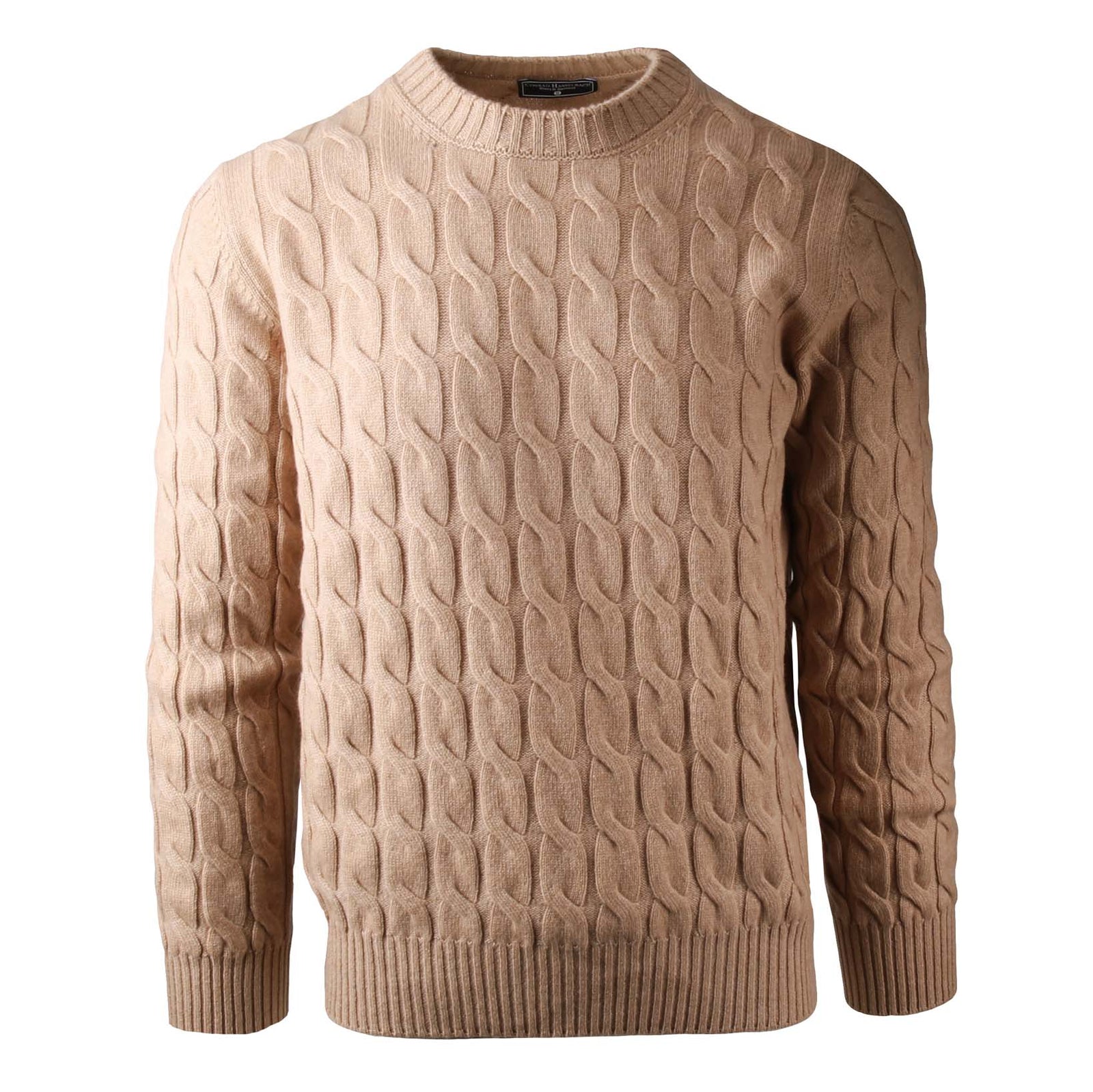 Kaschmirpullover mit Zopfmuster-C.H.-Conrad Hasselbach Shoes & Garment