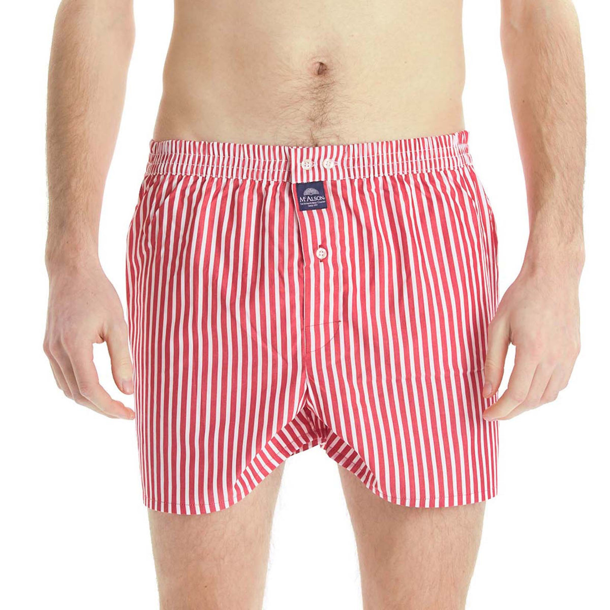 Klassische Boxershorts - Gestreift-Mc Alson-Conrad Hasselbach Shoes & Garment