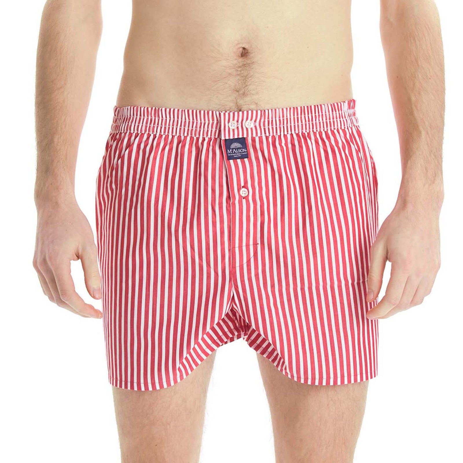 Klassische Boxershorts - Gestreift-Mc Alson-Conrad Hasselbach Shoes & Garment