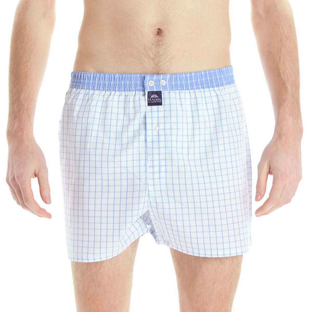 Klassische Boxershorts - Kariert-Mc Alson-Conrad Hasselbach Shoes & Garment