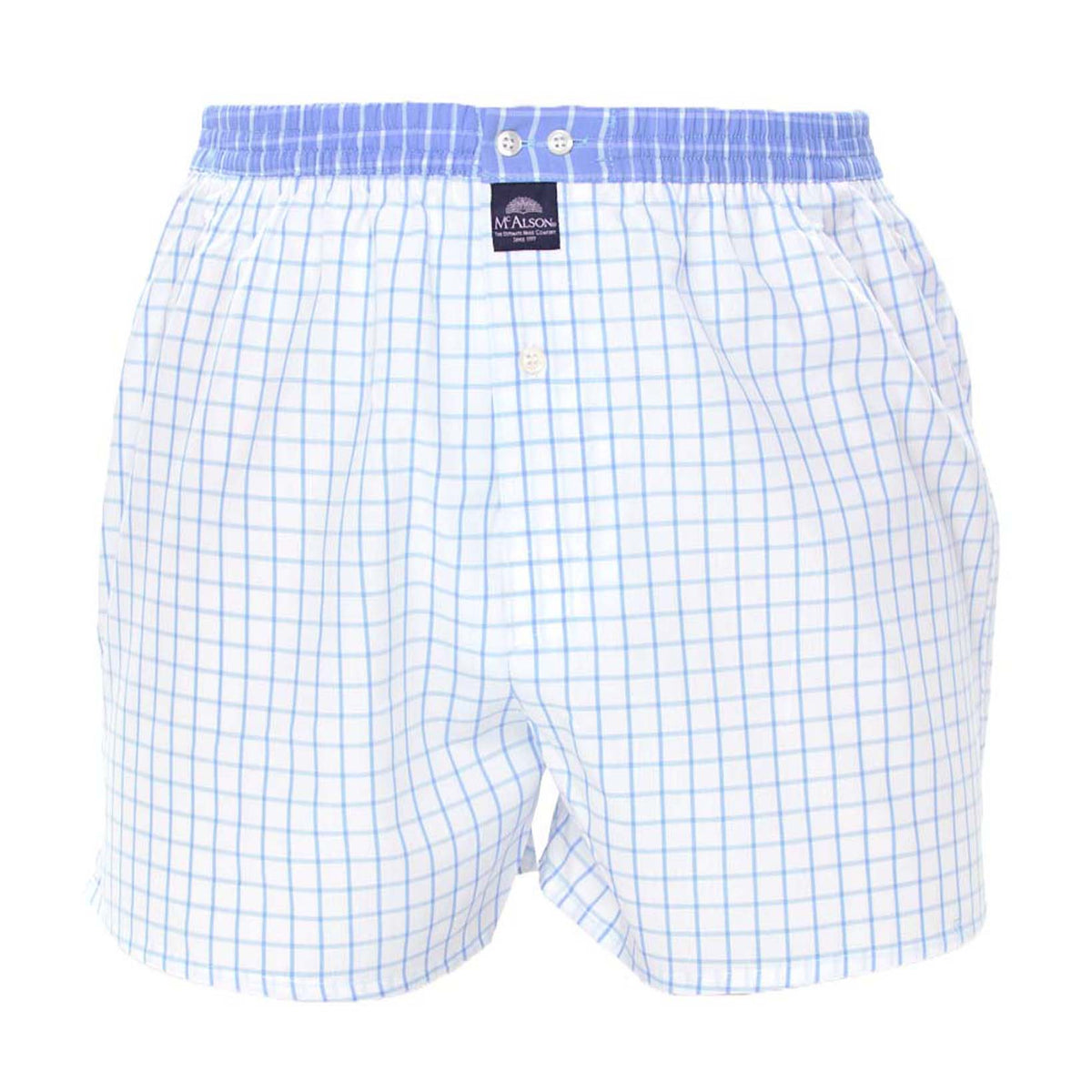 Klassische Boxershorts - Kariert-Mc Alson-Conrad Hasselbach Shoes & Garment