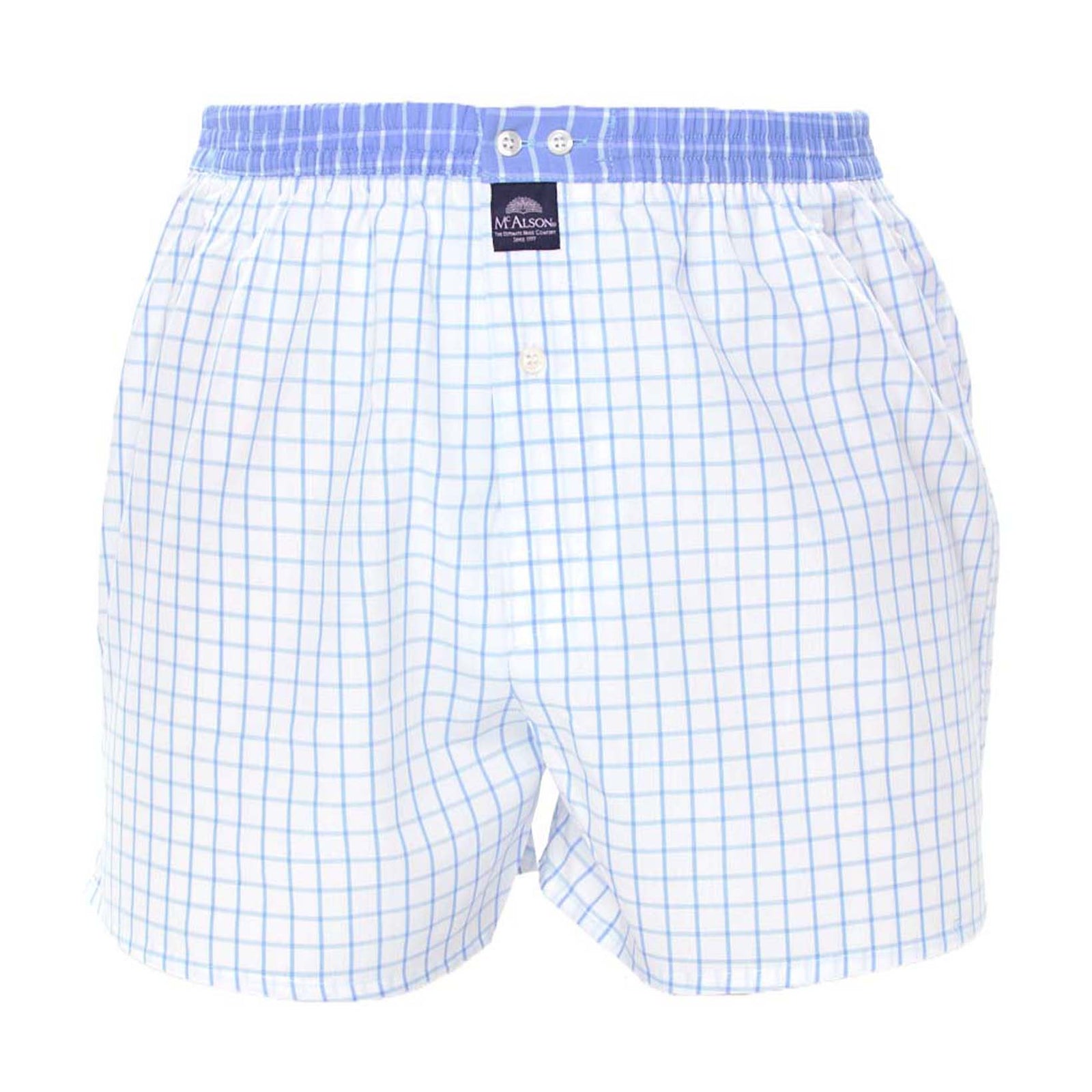 Klassische Boxershorts - Kariert-Mc Alson-Conrad Hasselbach Shoes & Garment