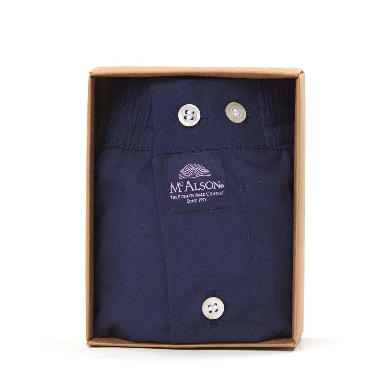 Klassische Boxershorts - Uni-Mc Alson-Conrad Hasselbach Shoes & Garment