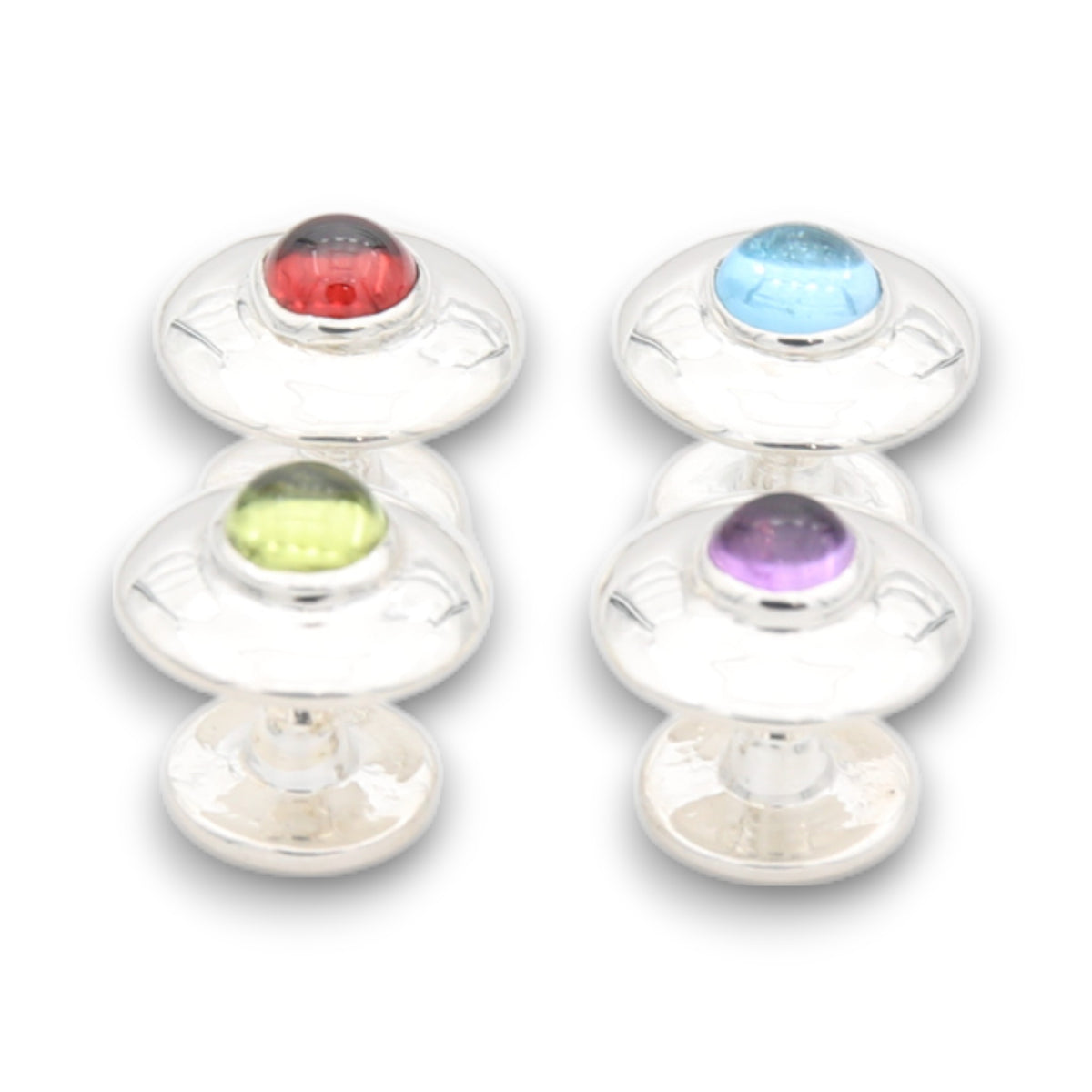 Knopfset Silber-C.H.-Conrad Hasselbach Shoes & Garment