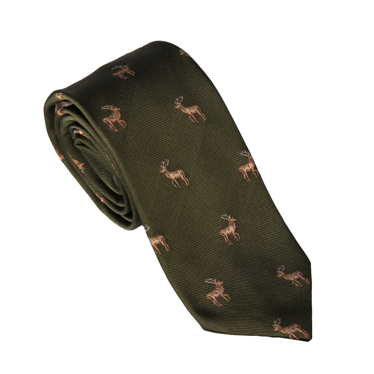 Krawatte mit Hirsch-C.H.-Conrad Hasselbach Shoes & Garment