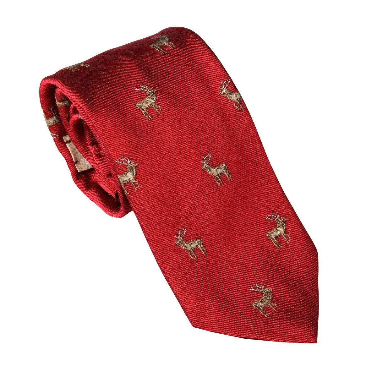 Krawatte mit Hirsch-C.H.-Conrad Hasselbach Shoes & Garment