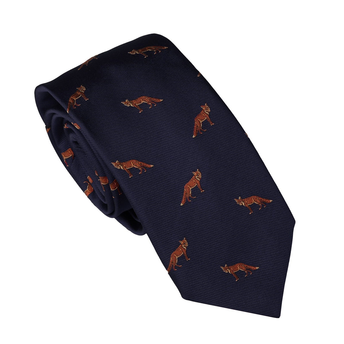 Krawatte mit Jagdmotiv - Fuchs-C.H.-Conrad Hasselbach Shoes & Garment