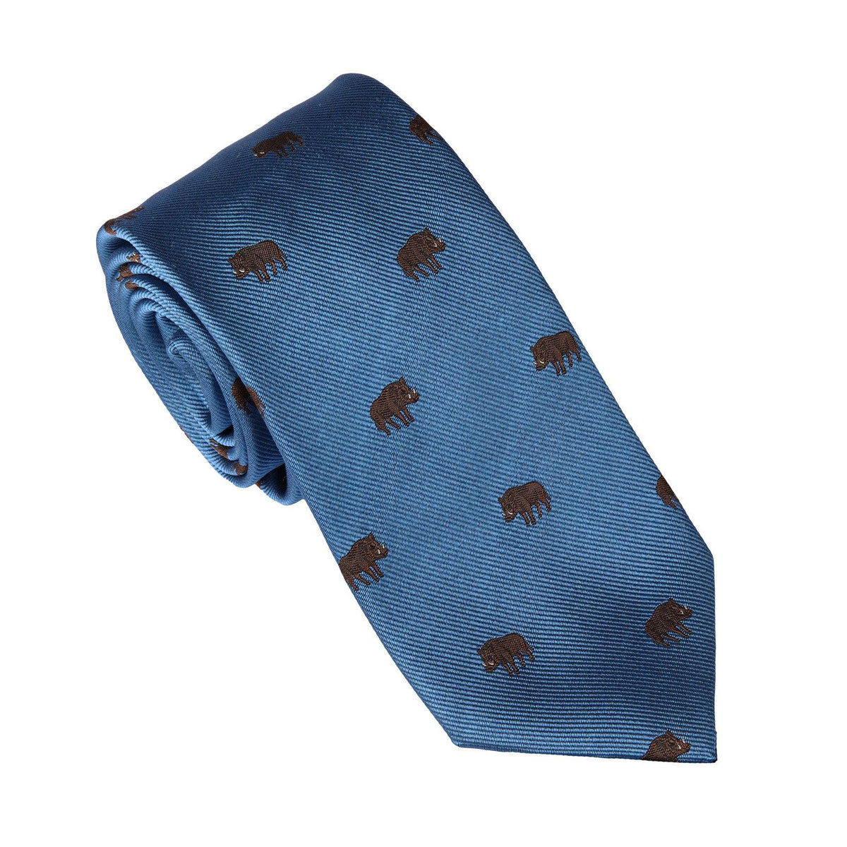 Krawatte mit Tiermotiv-C.H.-Conrad Hasselbach Shoes & Garment