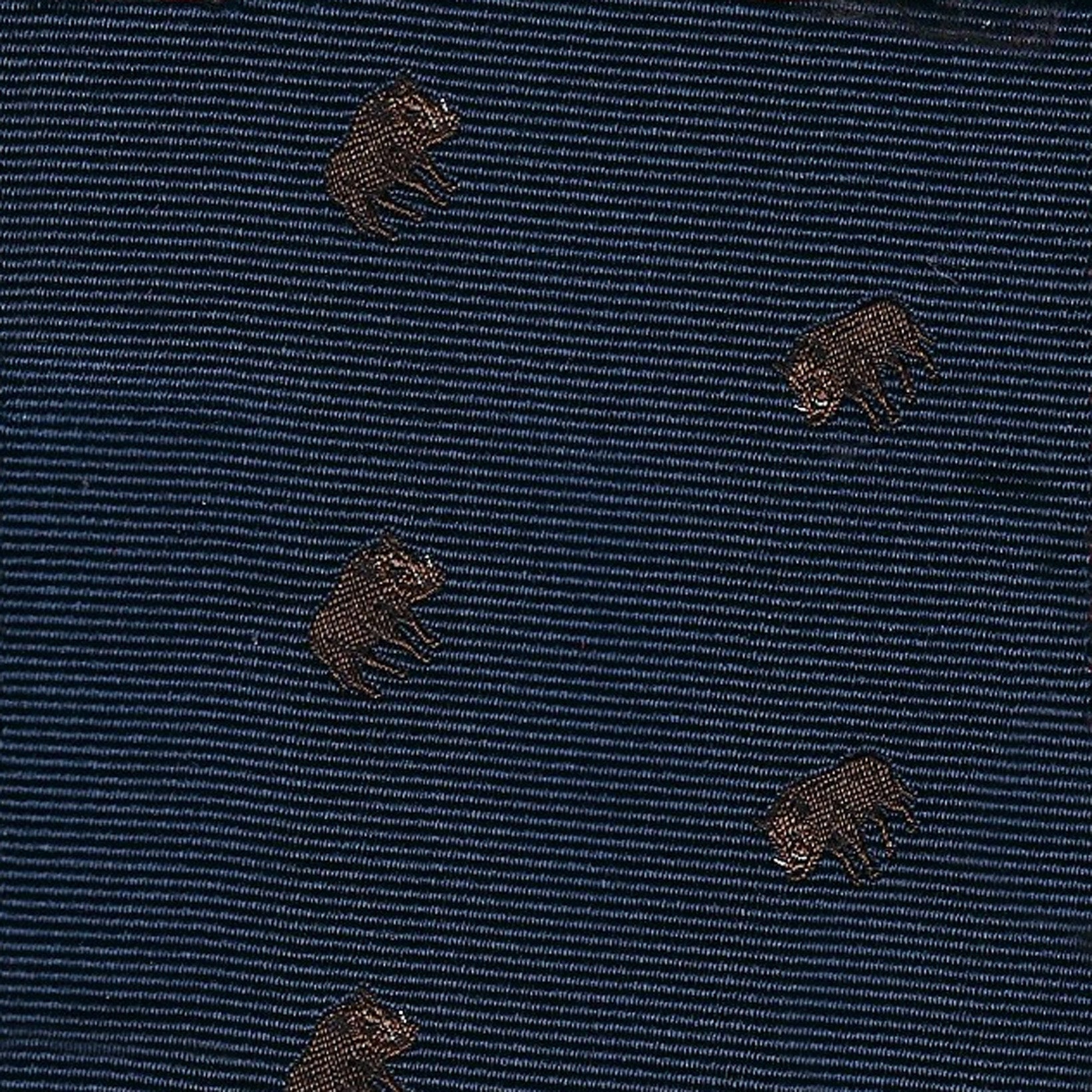 Krawatte mit Tiermotiv-C.H.-Conrad Hasselbach Shoes & Garment