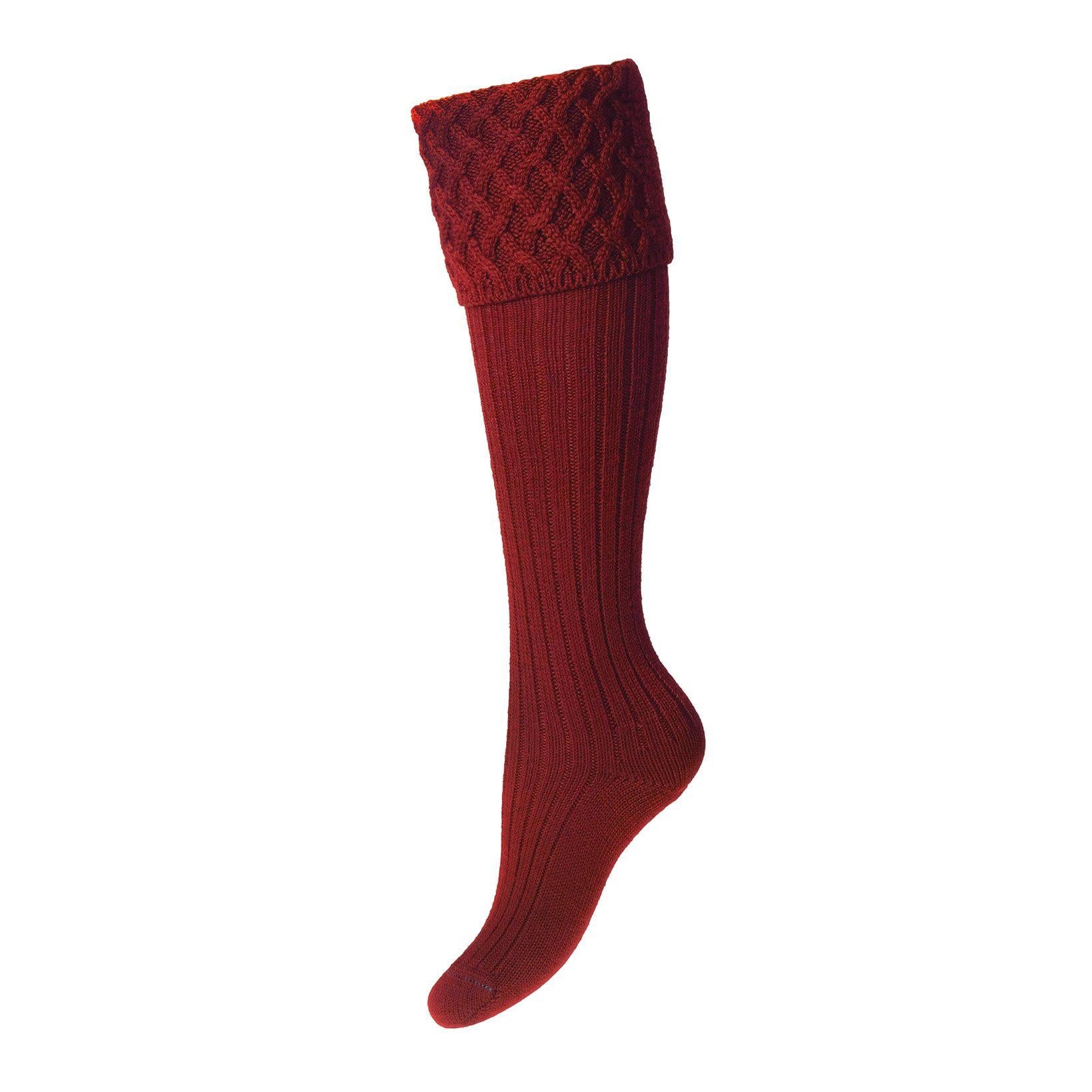 Lady Rannoch Long Sock-House of Cheviot-Conrad Hasselbach Shoes & Garment