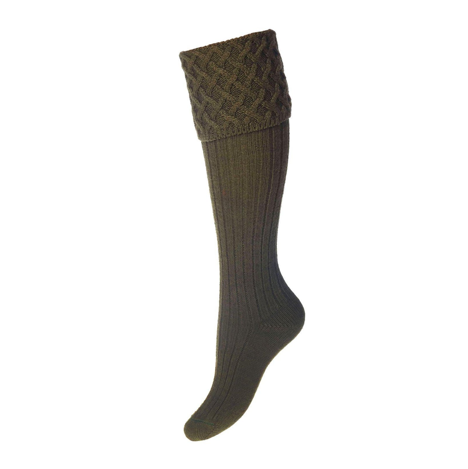 Lady Rannoch Long Sock-House of Cheviot-Conrad Hasselbach Shoes & Garment