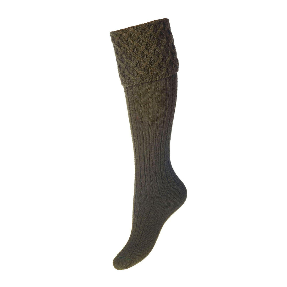 Lady Rannoch Long Sock-House of Cheviot-Conrad Hasselbach Shoes & Garment