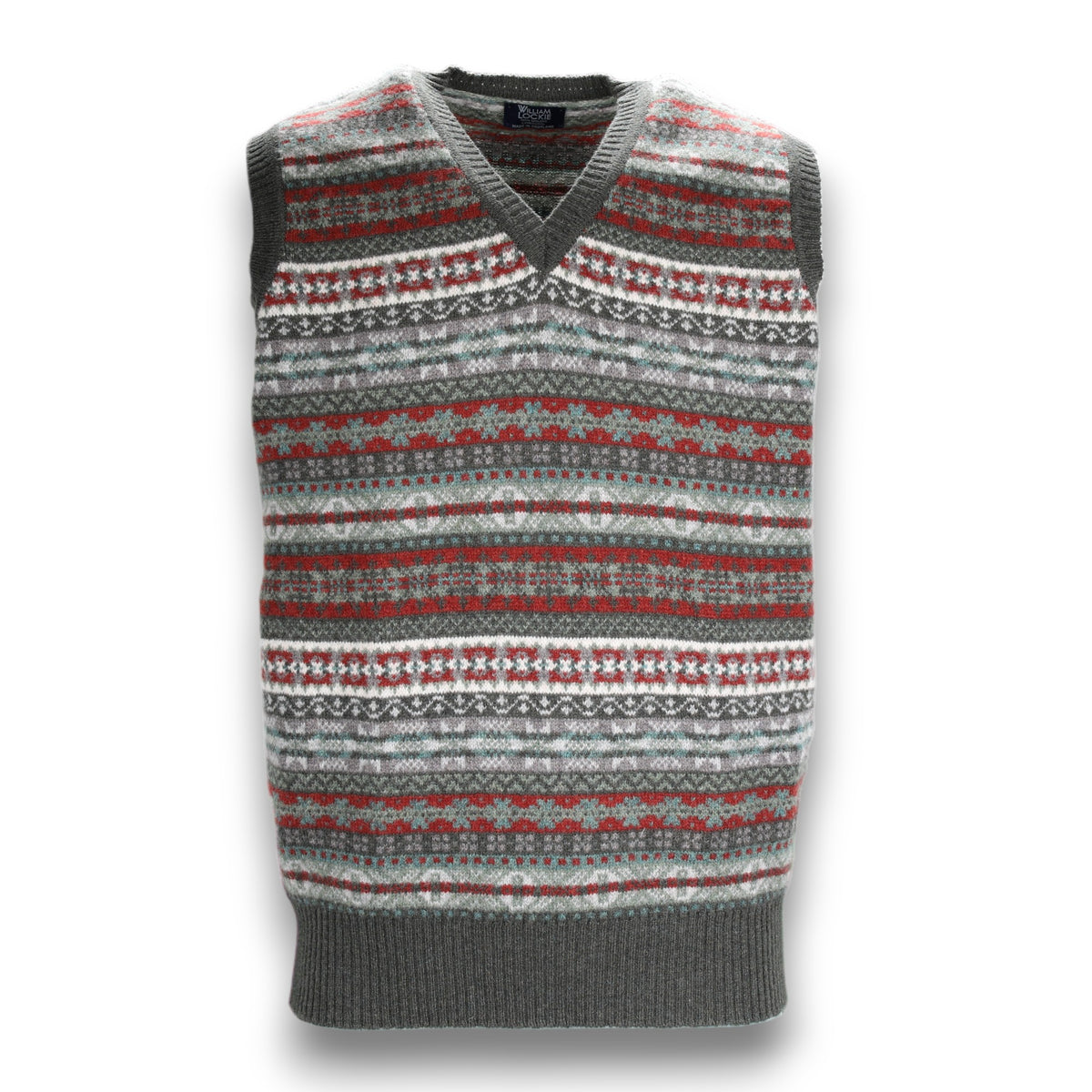Lambswool-Fairisle-Pullunder-William Lockie-Conrad Hasselbach Shoes & Garment