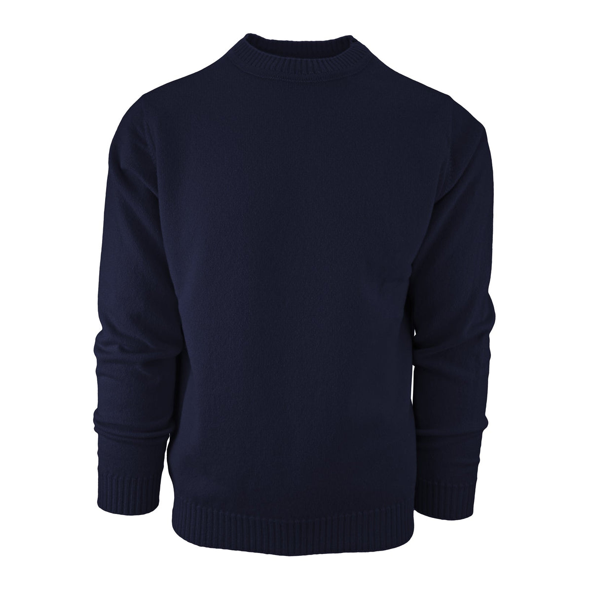 Lambswool-Rundhalspullover-William Lockie-Conrad Hasselbach Shoes & Garment