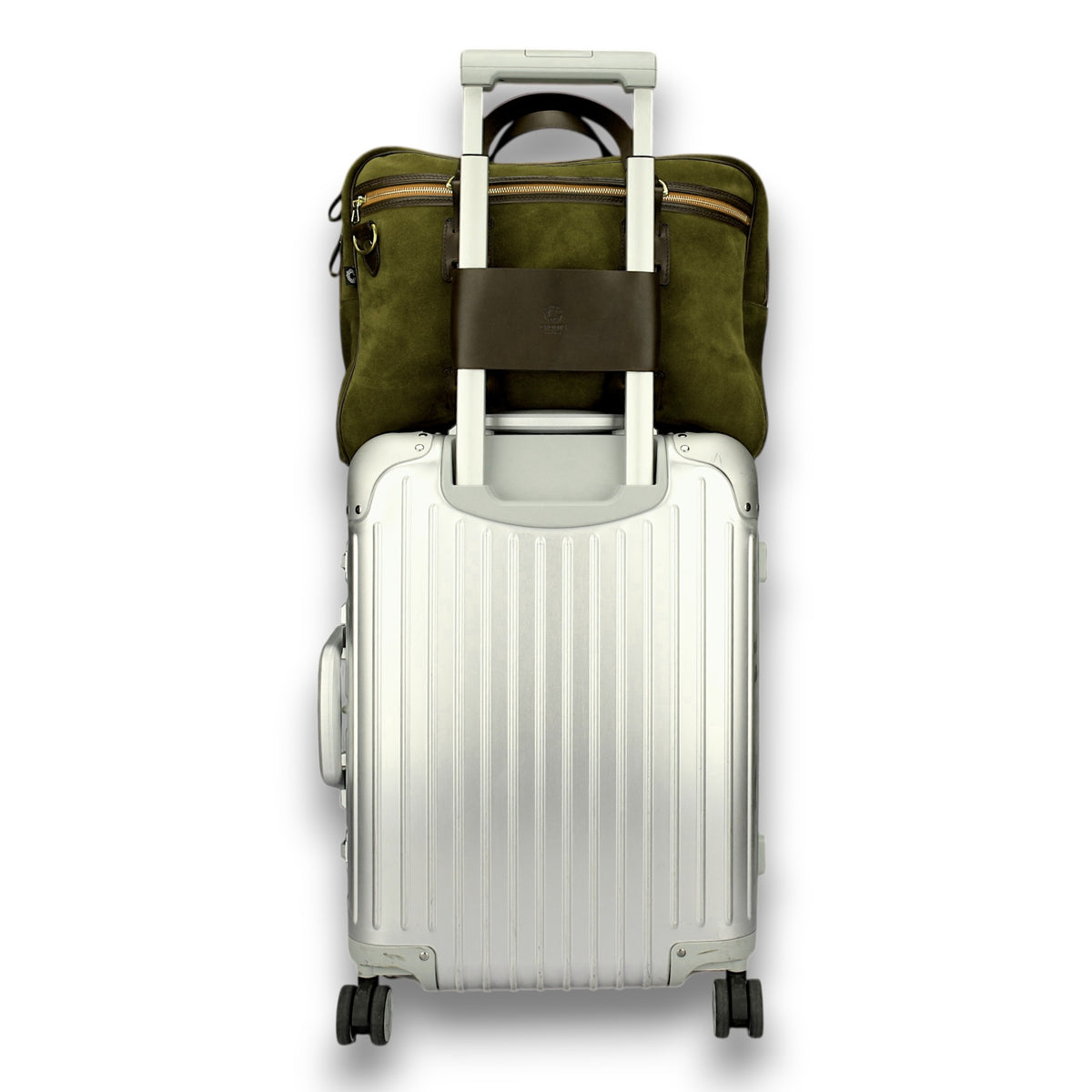 Leather Roller Luggage Strap-Croots-Conrad Hasselbach Shoes & Garment