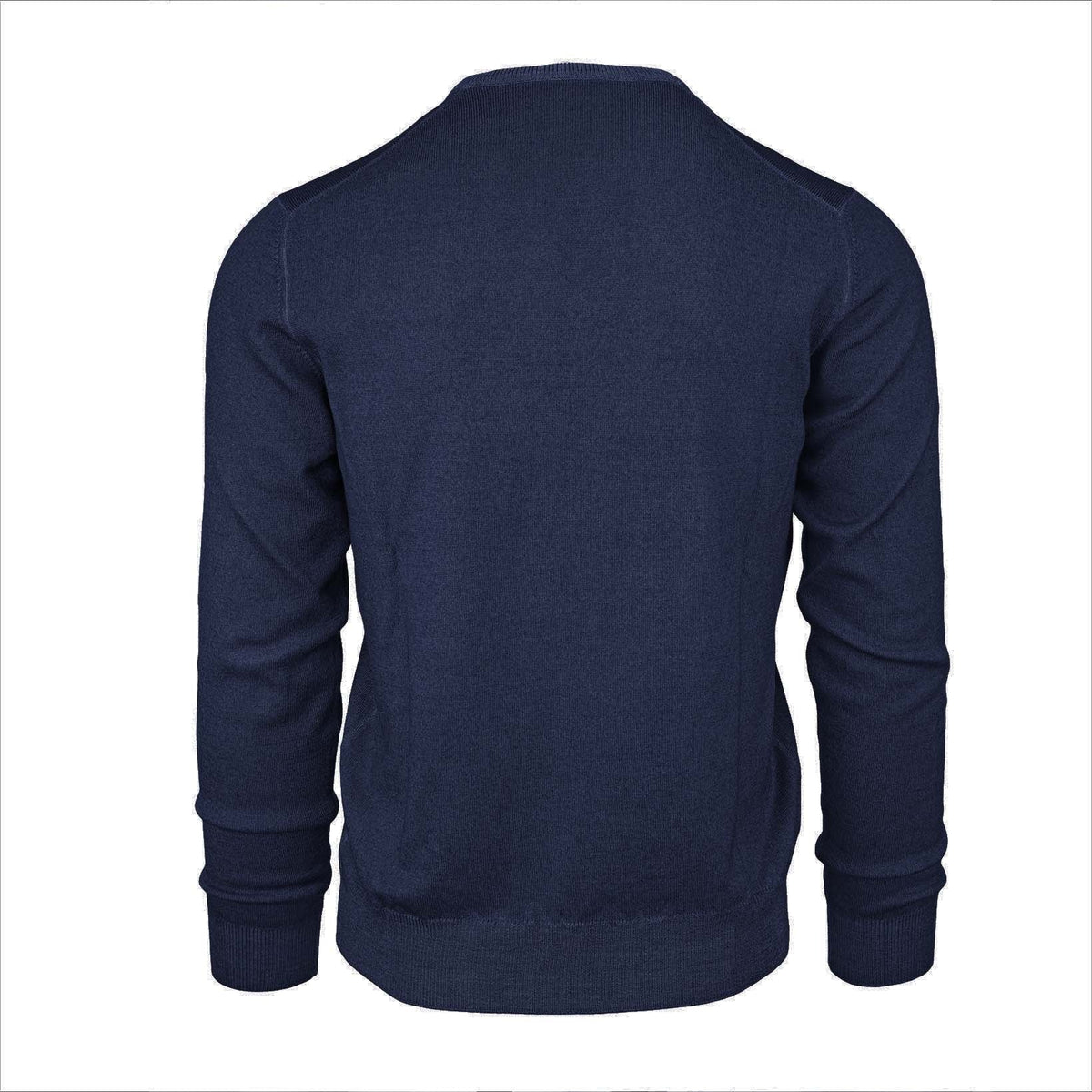 Leichter Schurwollpullover mit V-Ausschnitt-C.H.-Conrad Hasselbach Shoes & Garment