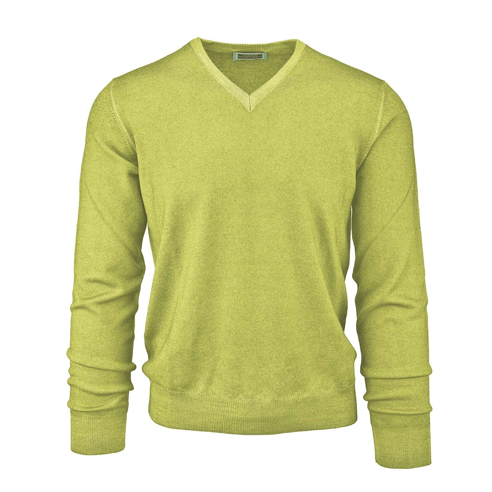 Leichter Schurwollpullover mit V-Ausschnitt-C.H.-Conrad Hasselbach Shoes & Garment