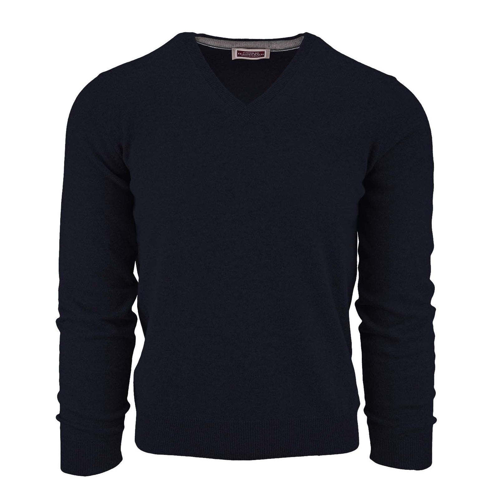 Leichter Schurwollpullover mit V-Ausschnitt-C.H.-Conrad Hasselbach Shoes & Garment