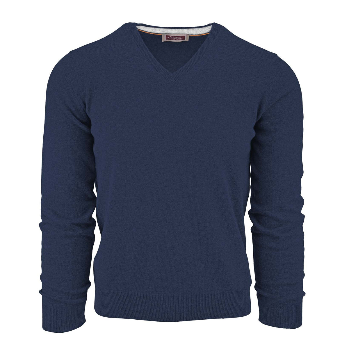 Leichter Schurwollpullover mit V-Ausschnitt-C.H.-Conrad Hasselbach Shoes & Garment