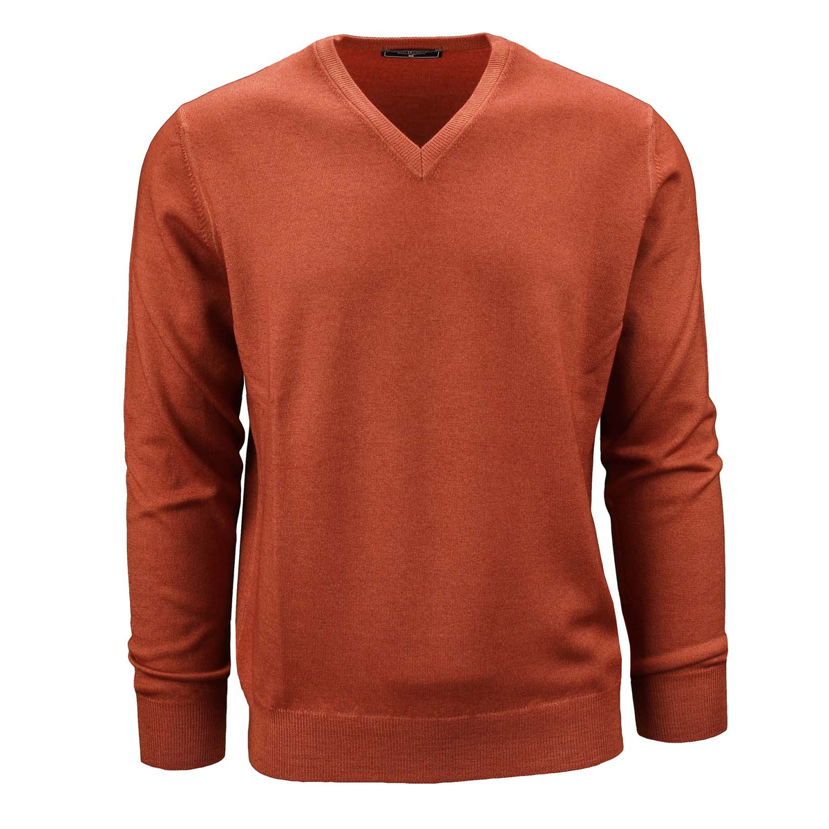 Leichter Schurwollpullover mit V-Ausschnitt-C.H.-Conrad Hasselbach Shoes & Garment