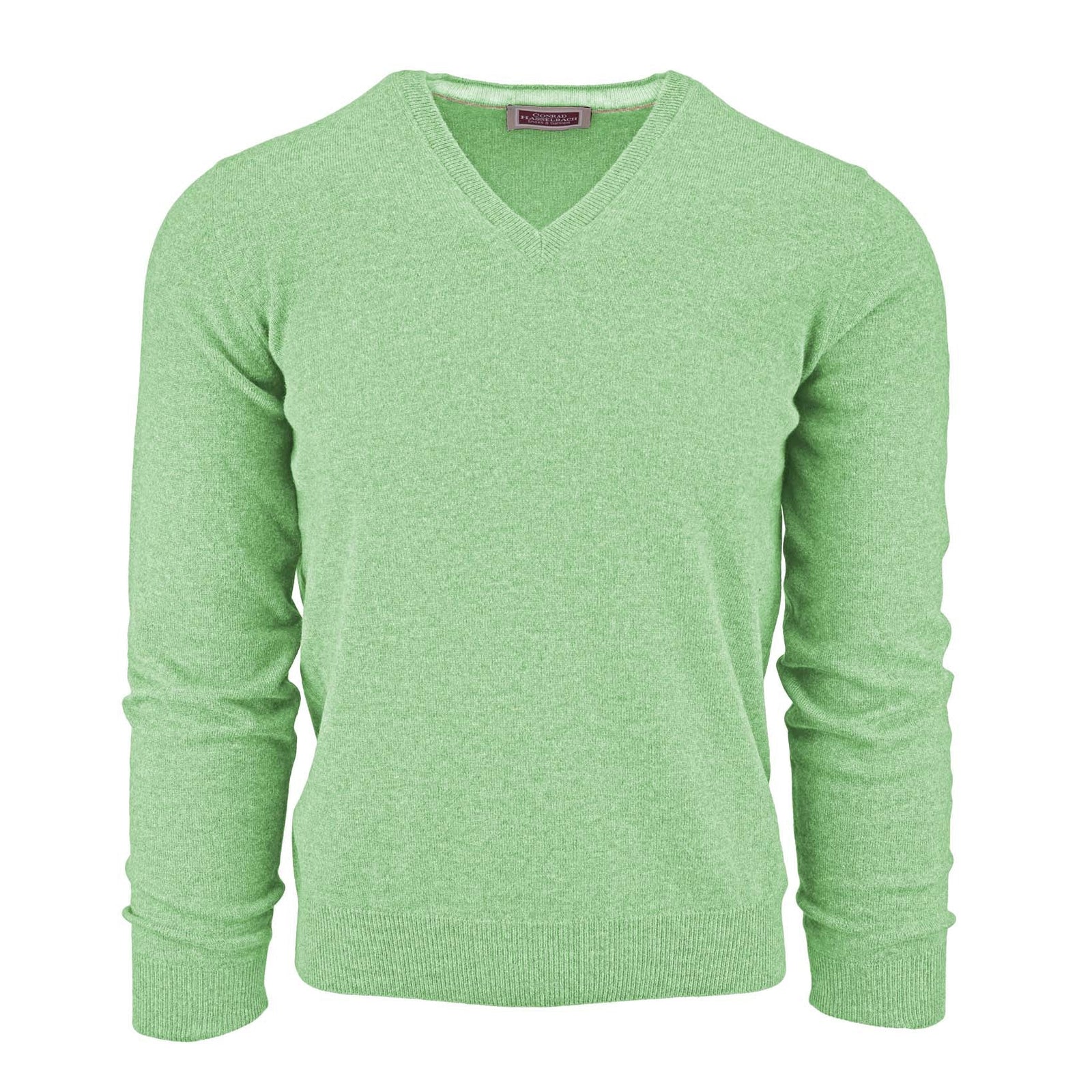 Leichter Schurwollpullover mit V-Ausschnitt-C.H.-Conrad Hasselbach Shoes & Garment