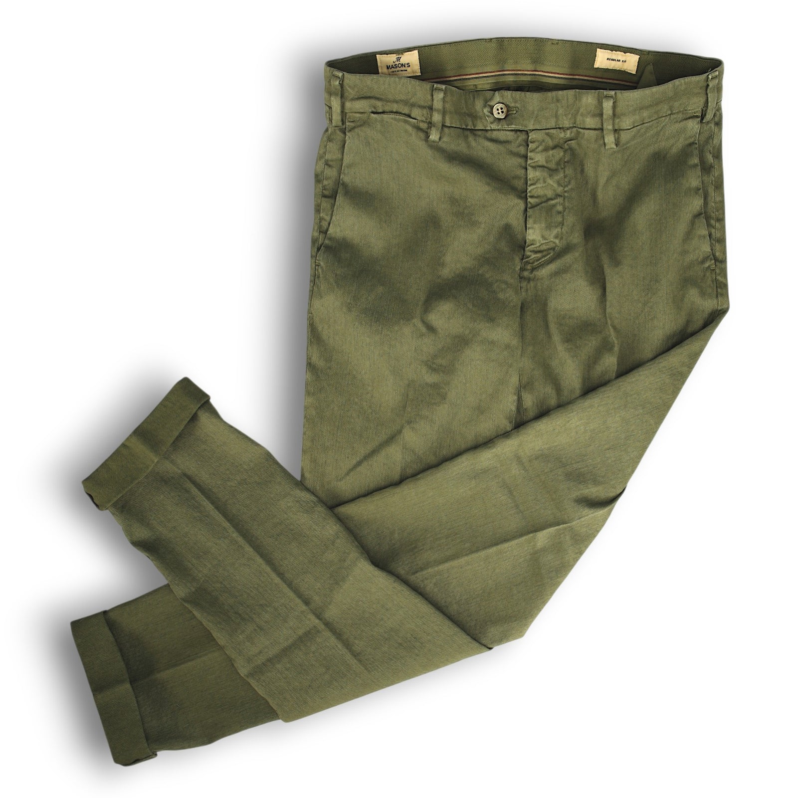 Leinenhose mit Baumwolle Herren-Mason's-Conrad Hasselbach Shoes & Garment