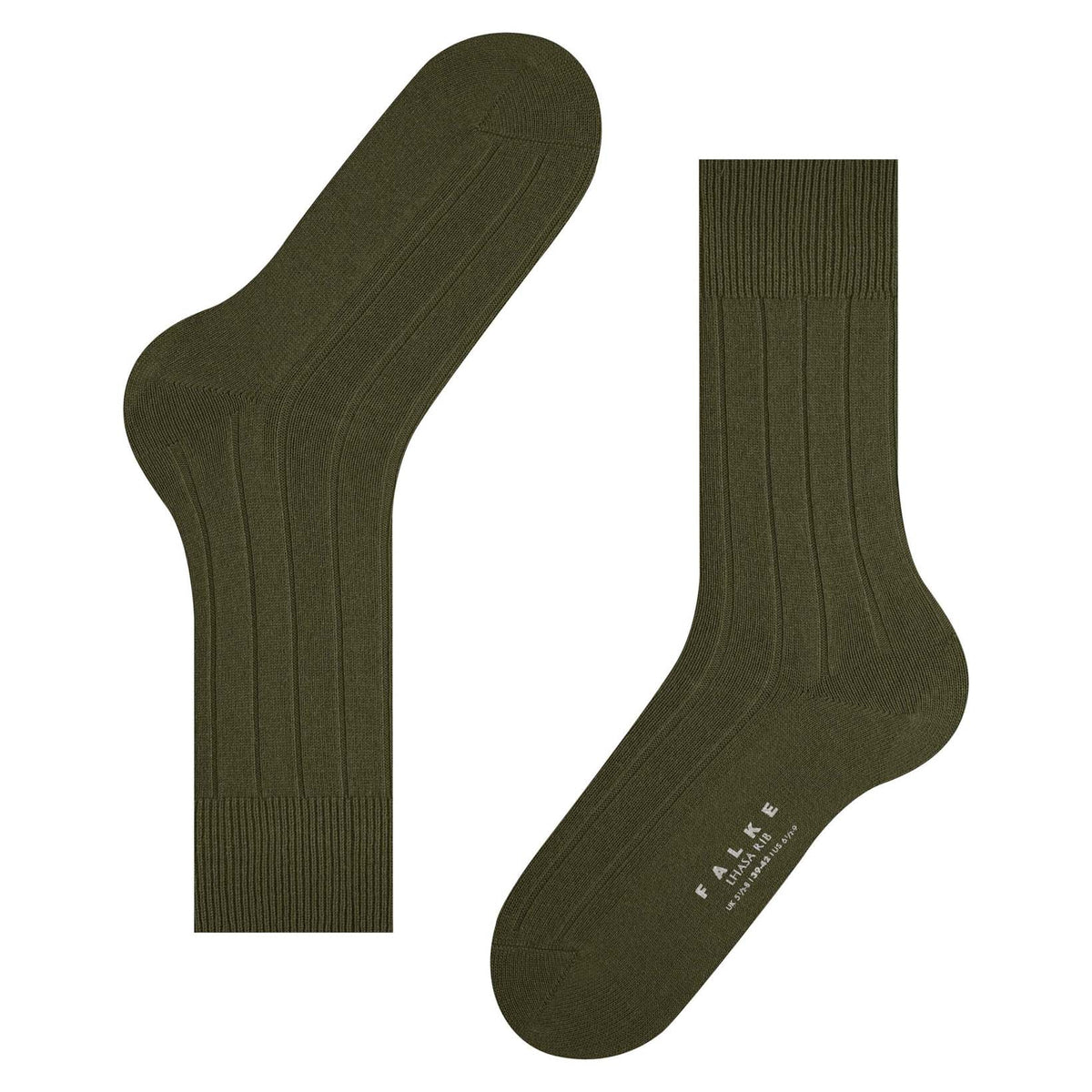 Lhasa Rib Herren Socken-Falke-Conrad Hasselbach Shoes & Garment